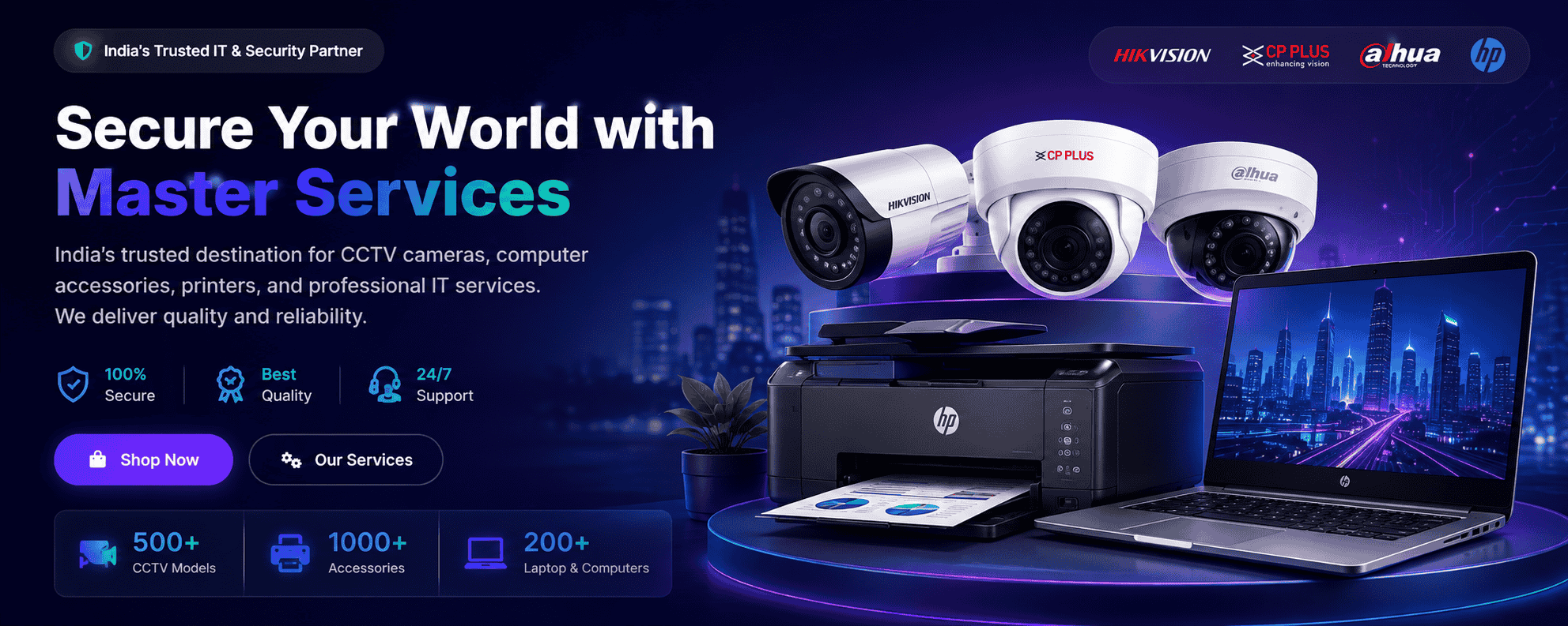 Master Services - CCTV & IT Solutions