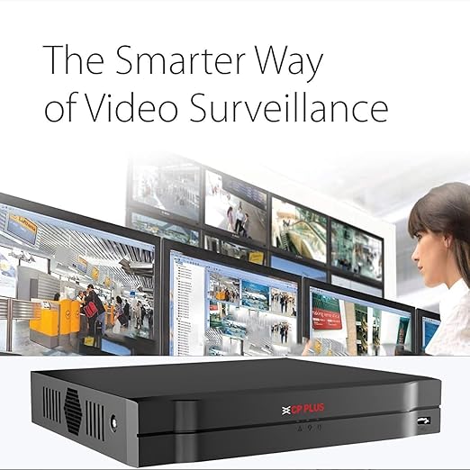 CP Plus 4Ch. Network Video Recorder, Max 80Mbps Network Bandwidth, Instastream/H.265/Smart H.264+, Up to 8MP Resolution, Support 1 SATA HDDs up to 8TB, 2 USB Ports(USB2.0) [CP-UNR-104F1] thumbnail 7