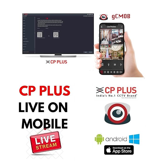 CP Plus HD 2.4MP illumax Dual Light Bullet CCTV (CP-URC-TC24PL3C-L)