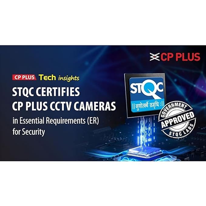 CP Plus 4MP Dual Light Bullet IP Camera | 2688×1520 Full HD | Warm Light + IR Night Vision 30m | Built-in Mic &amp;amp;amp;amp;amp;amp;amp;amp; Speaker | PoE | IP67 Outdoor CCTV Camera [CP-UNC-TA41L3B-D-LQ] thumbnail 2